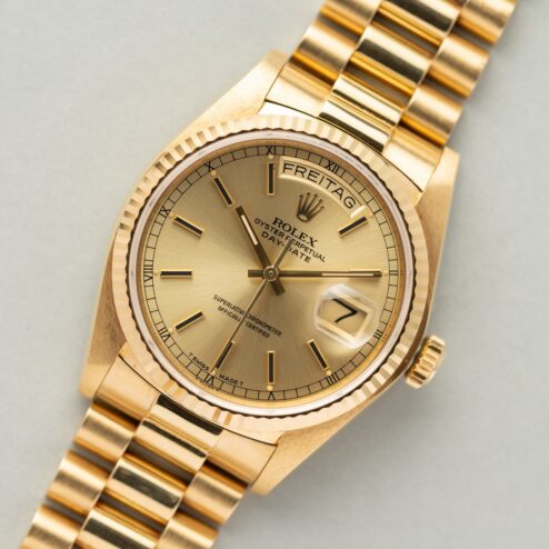 18038 Day-Date (unpolished thick case / super rare dial / LC 100 collectors set) – Bild 7