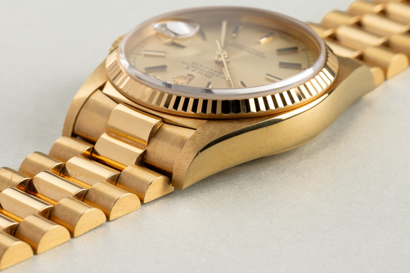 18038 Day-Date (unpolished thick case / super rare dial / LC 100 collectors set) – Bild 9