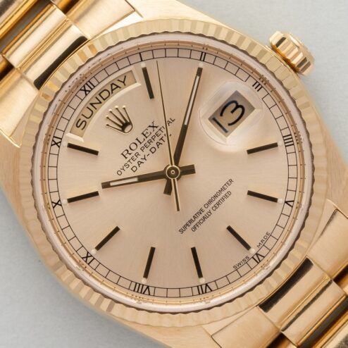 18038 Day-Date (special dial / full set / full bracelet)