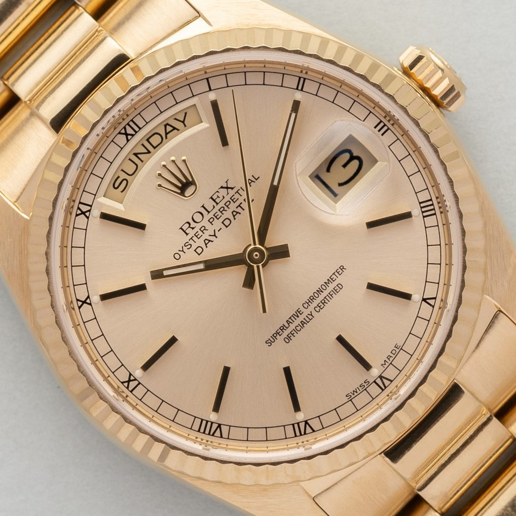 18038 Day-Date (special dial / full set / full bracelet)