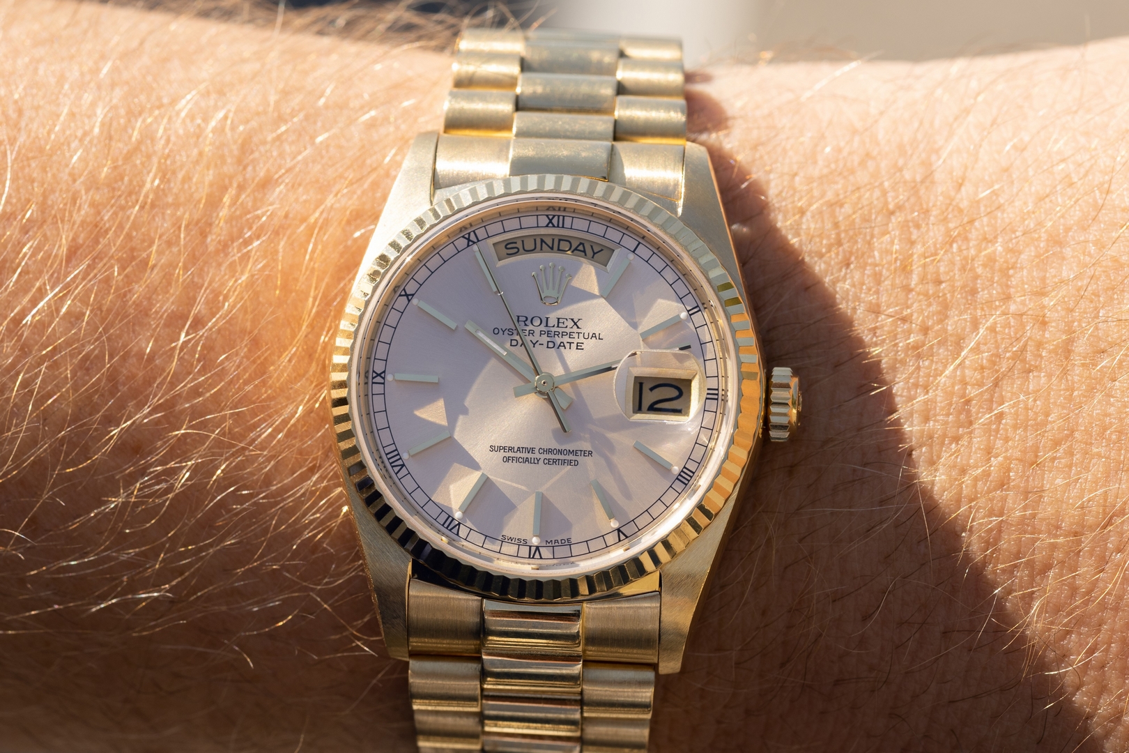 18038 Day-Date (special dial / full set / full bracelet) – Bild 3