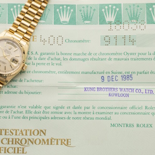 18038 Day-Date (special dial / full set / full bracelet) – Bild 4