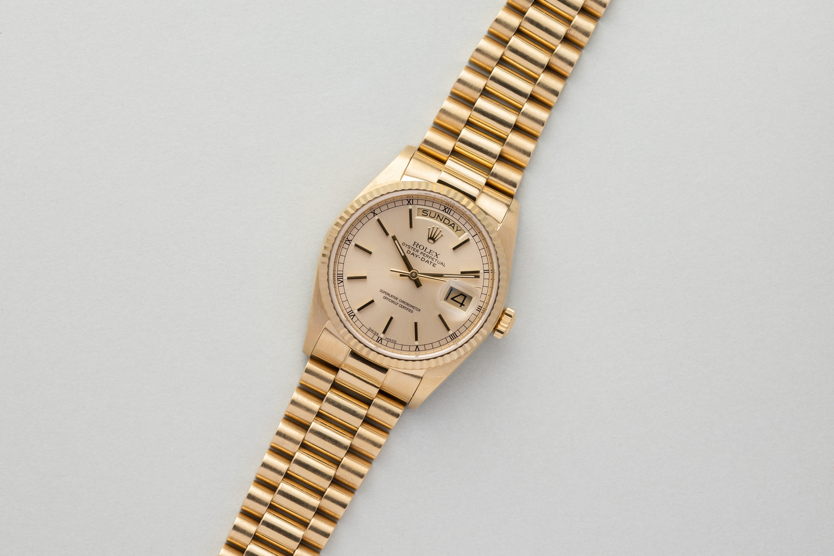 18038 Day-Date (special dial / full set / full bracelet) – Bild 6