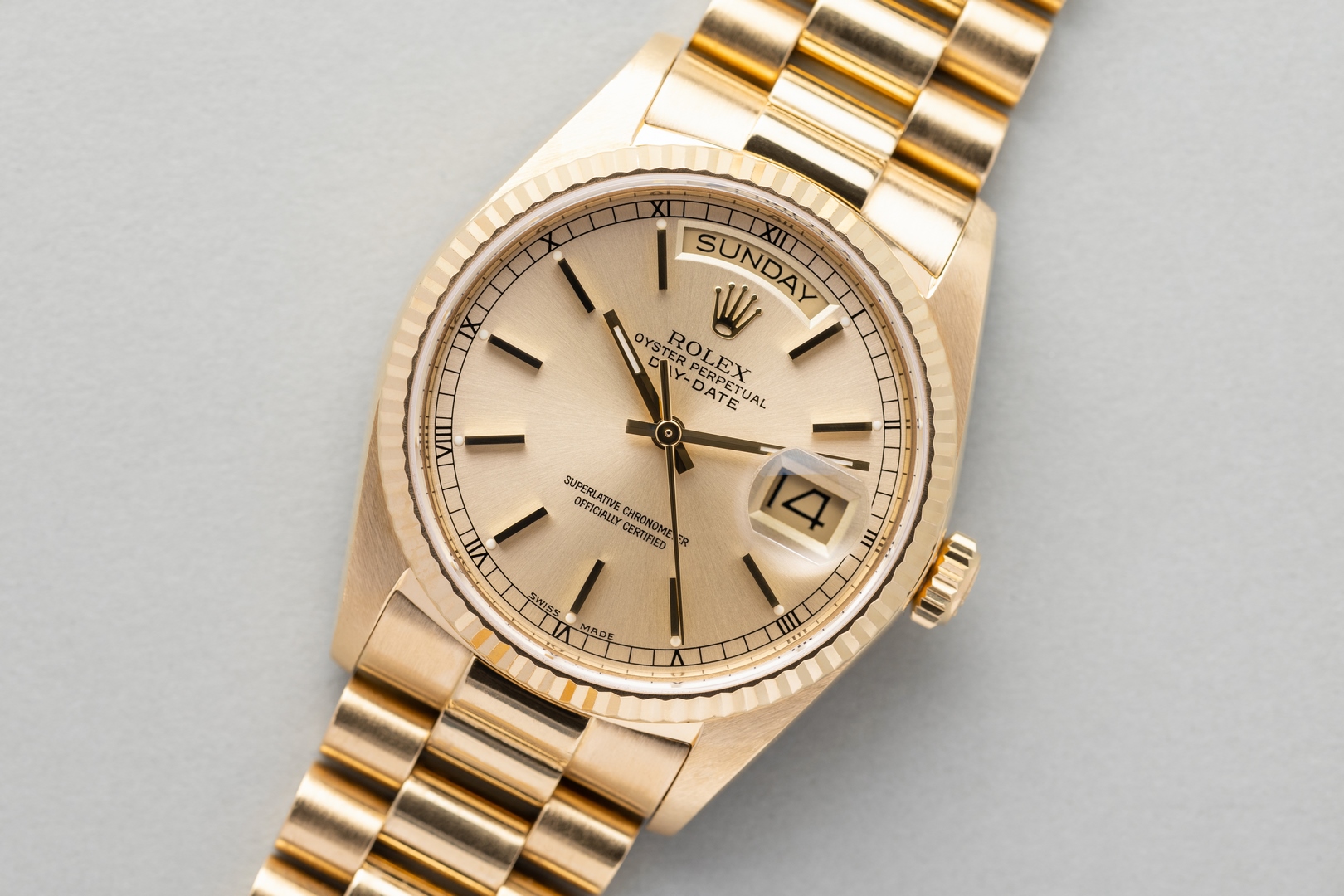 18038 Day-Date (special dial / full set / full bracelet) – Bild 7