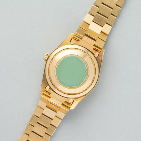 18238 Day-Date (excellent quality / blue vignette degrade dial / caseback sticker / LC100 full set) – Bild 9