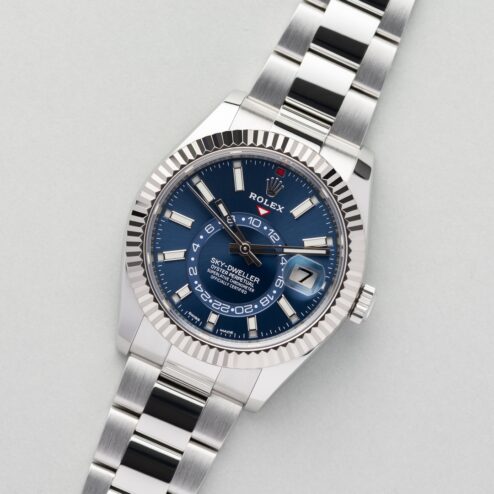 326924 Sky-Dweller (blue dial / LC100 full set / oyster bracelet) – Bild 4