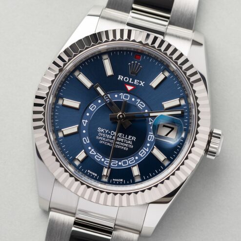 326924 Sky-Dweller (blue dial / LC100 full set / oyster bracelet) – Bild 5