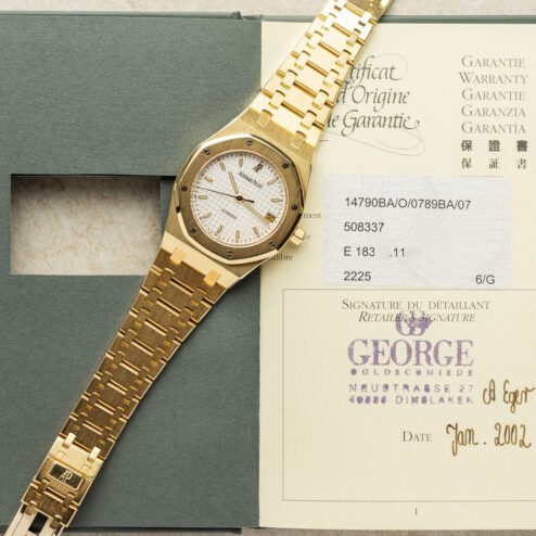 14790BA Royal Oak (unpolished / full set / long bracelet) – Bild 4