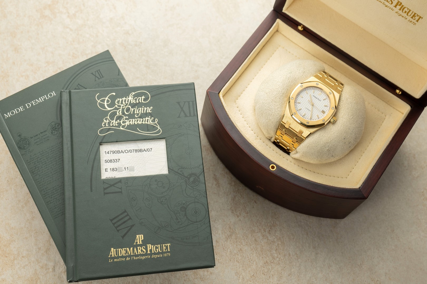 14790BA Royal Oak (unpolished / full set / long bracelet) – Bild 5