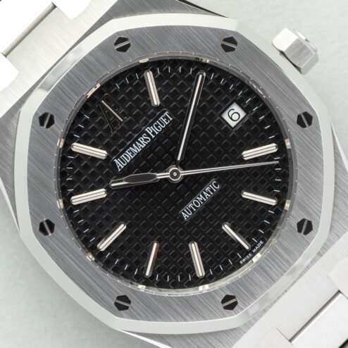 15300ST Royal Oak (full set / born black dial / top condition)