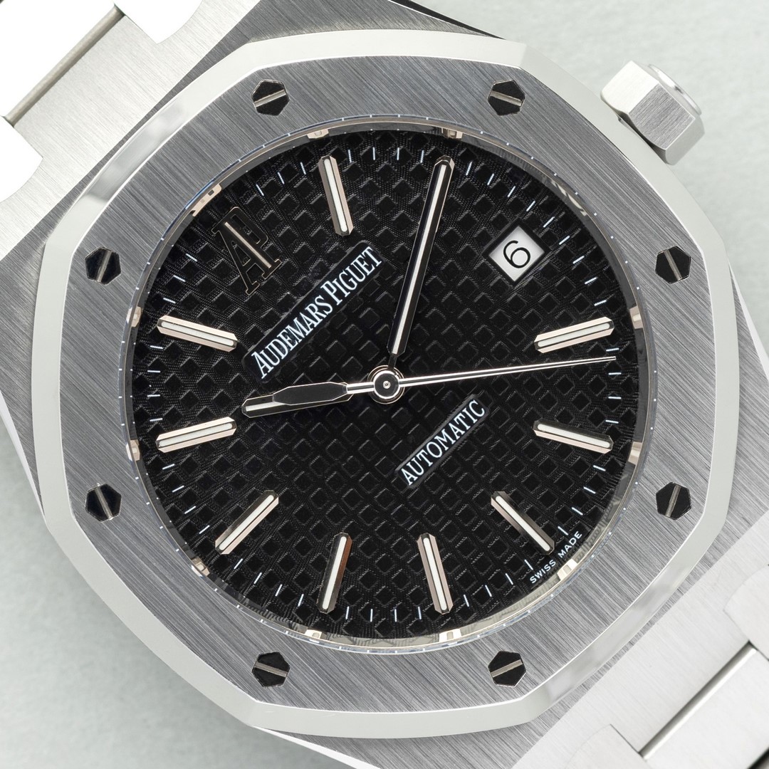 15300ST Royal Oak (full set / born black dial / top condition)