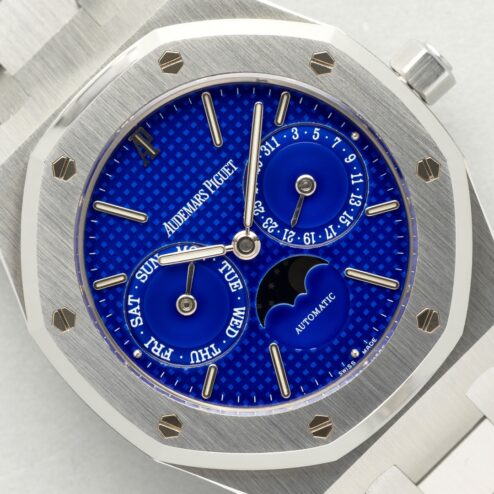 25594ST Royal Oak (Yves Klein dial / unpolished condition / german full set)