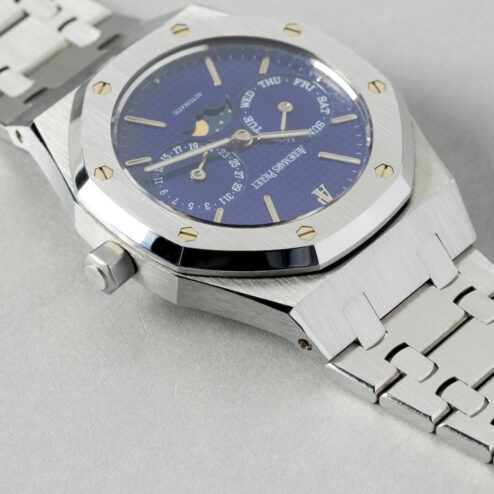 25594ST Royal Oak (Yves Klein dial / unpolished condition / german full set) – Bild 12