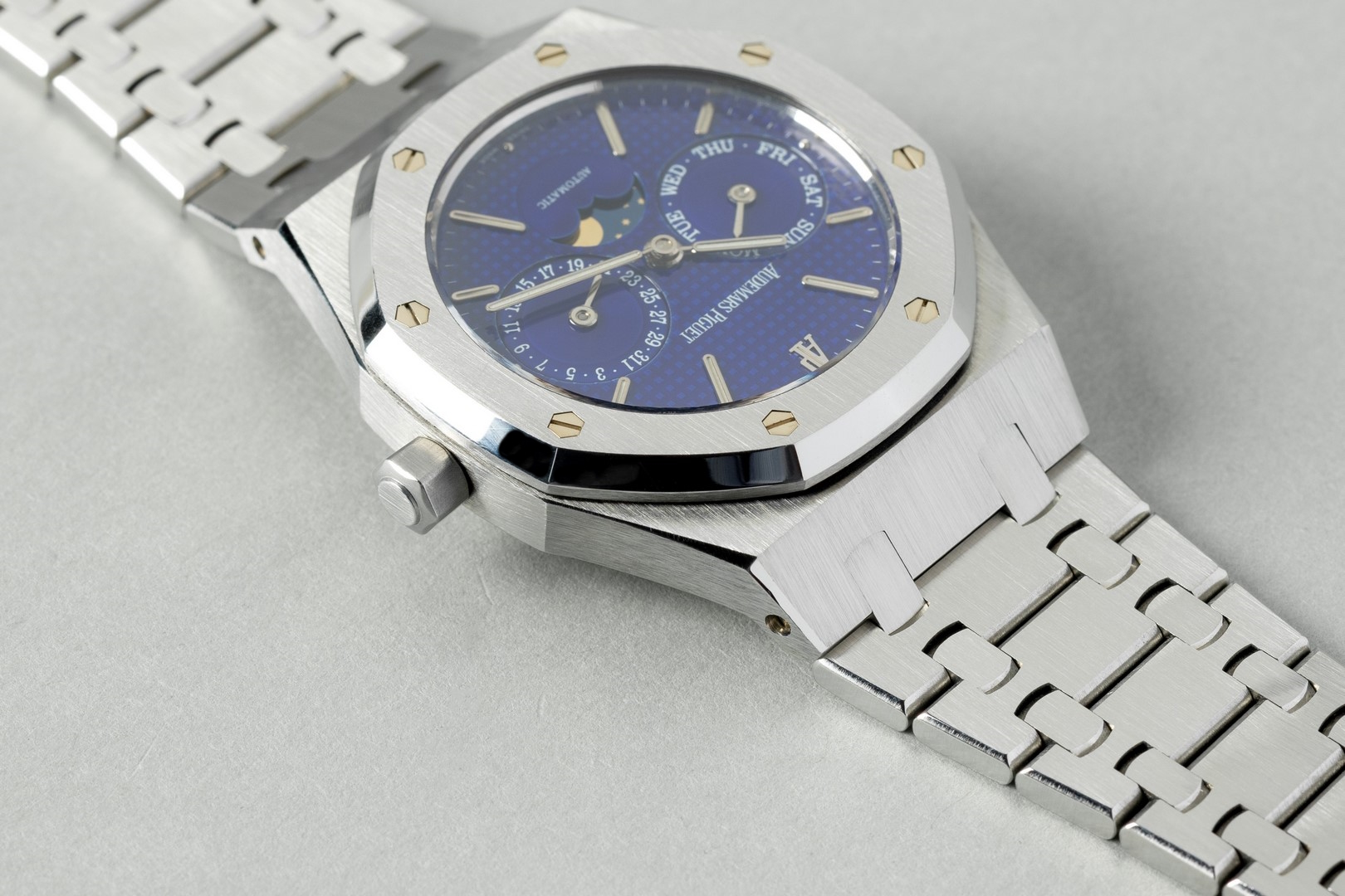 25594ST Royal Oak (Yves Klein dial / unpolished condition / german full set) – Bild 12