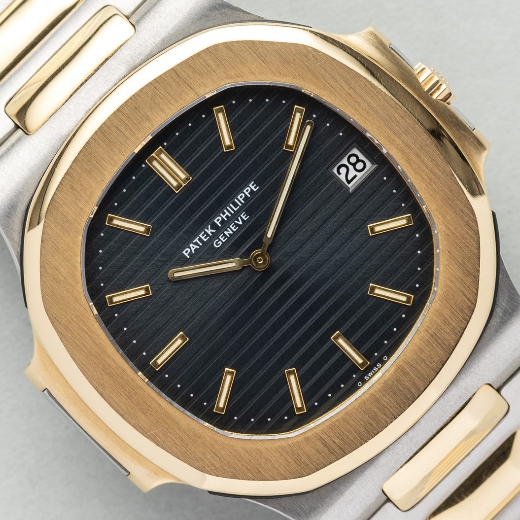 3700/1 Nautilus JUMBO (two-tone / sigma dial / extract and service papers)