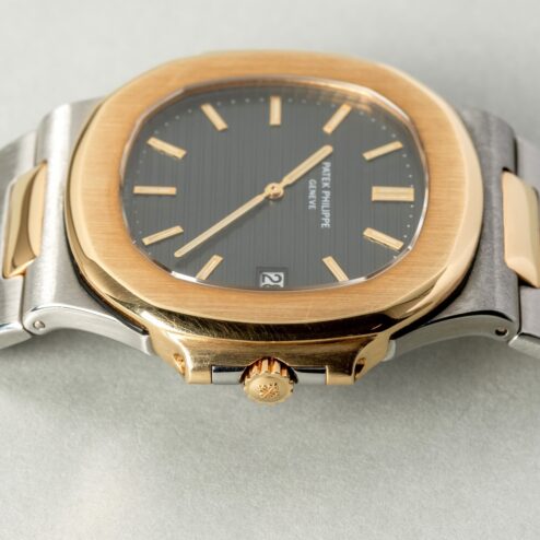 3700/1 Nautilus JUMBO (two-tone / sigma dial / extract and service papers) – Bild 10