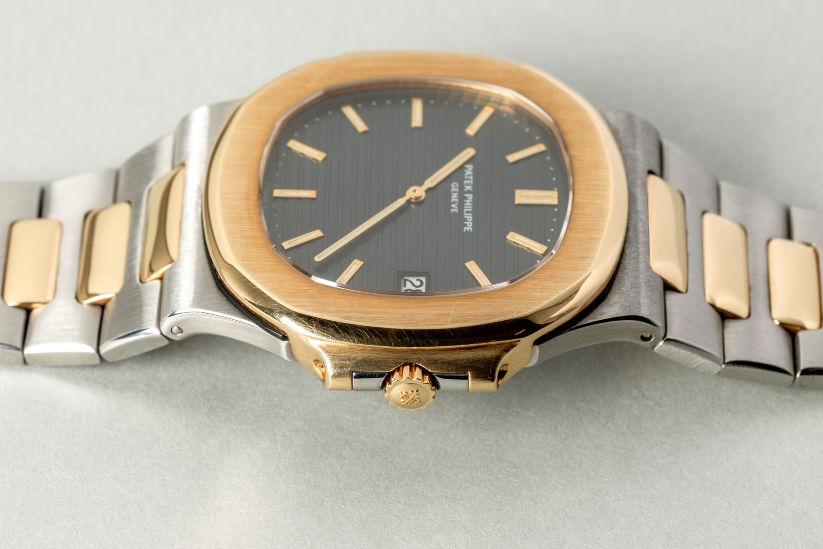 3700/1 Nautilus JUMBO (two-tone / sigma dial / extract and service papers) – Bild 10