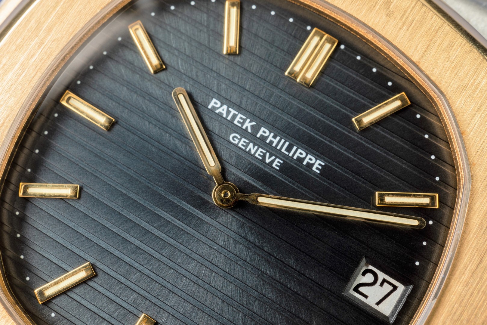 3700/1 Nautilus JUMBO (two-tone / sigma dial / extract and service papers) – Bild 4