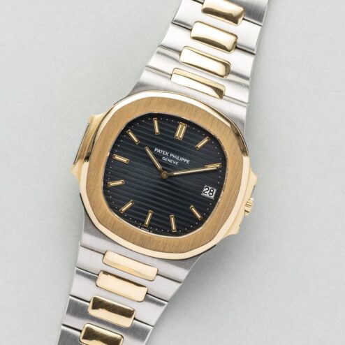 3700/1 Nautilus JUMBO (two-tone / sigma dial / extract and service papers) – Bild 5