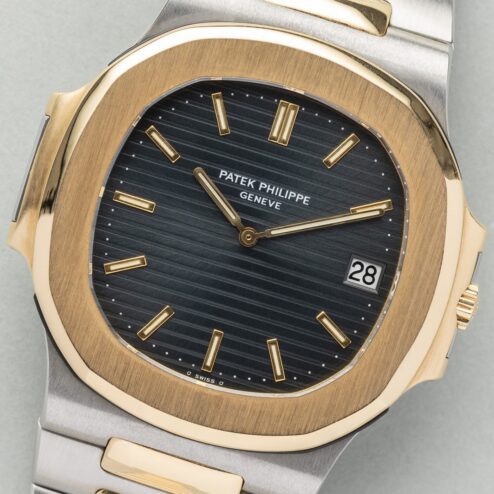 3700/1 Nautilus JUMBO (two-tone / sigma dial / extract and service papers) – Bild 6