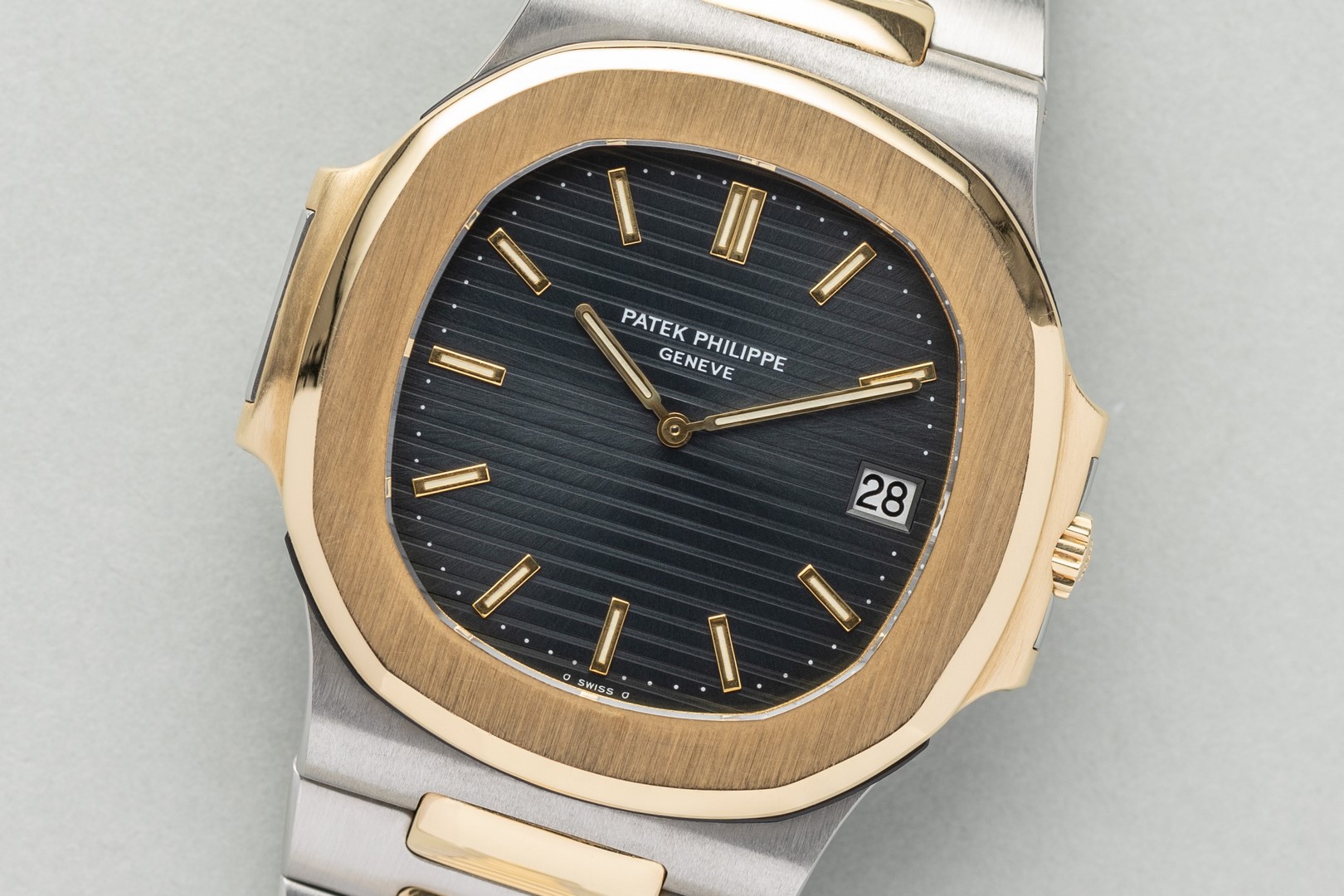 3700/1 Nautilus JUMBO (two-tone / sigma dial / extract and service papers) – Bild 6