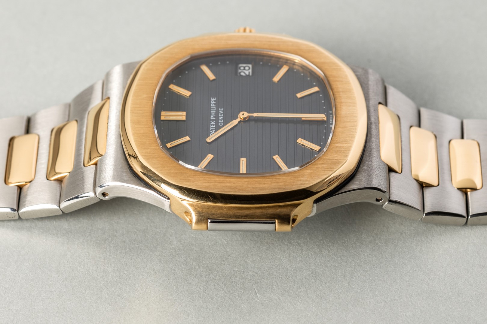 3700/1 Nautilus JUMBO (two-tone / sigma dial / extract and service papers) – Bild 9