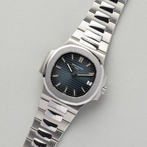 5800/1A-001 Nautilus (spectacular condition / wonderful dial / perfect full set) – Bild 6