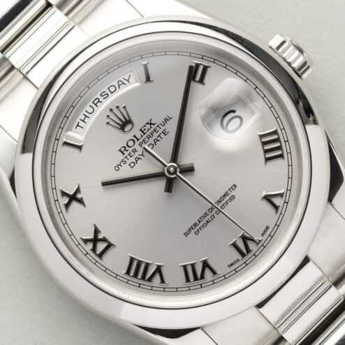 118206 Day-Date (unpolished / caseback sticker / italian full set / full bracelet)