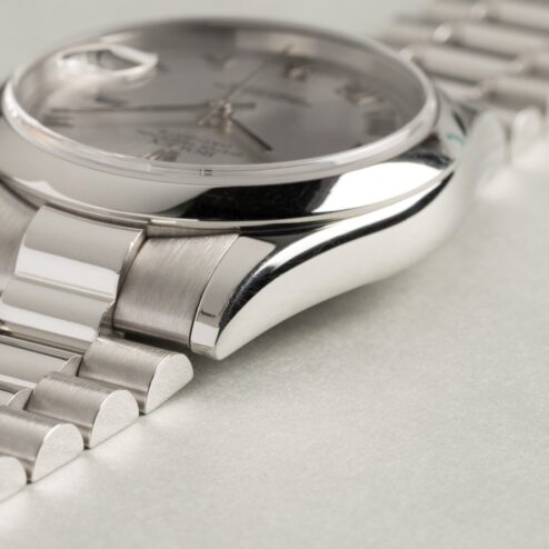 118206 Day-Date (unpolished / caseback sticker / italian full set / full bracelet) – Bild 11