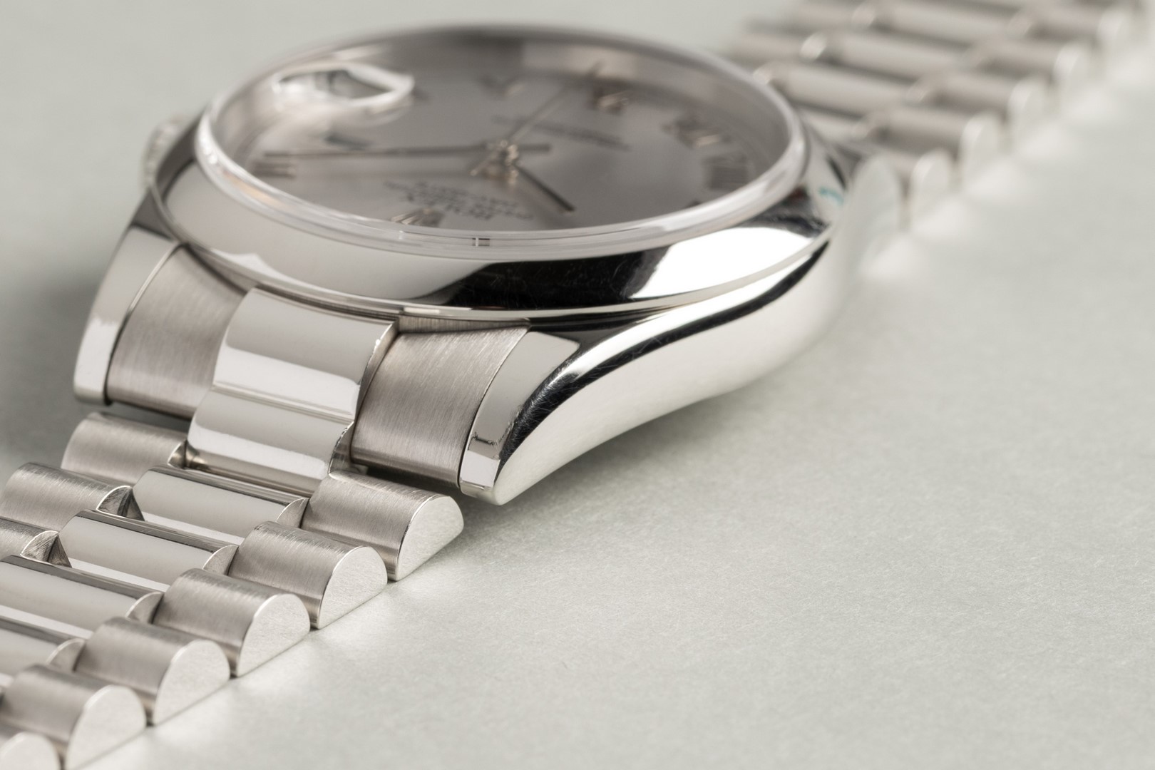118206 Day-Date (unpolished / caseback sticker / italian full set / full bracelet) – Bild 11