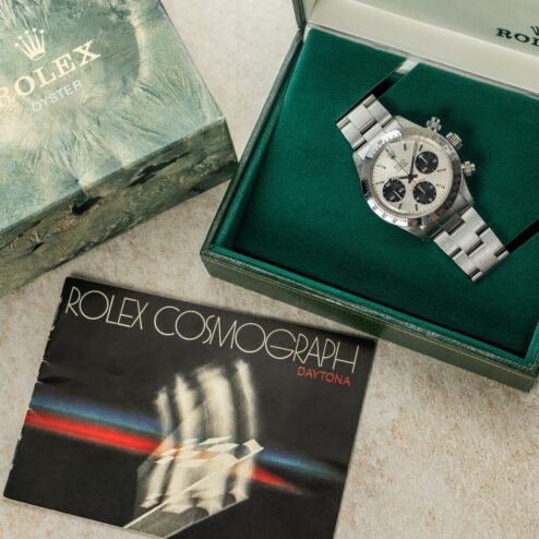 6265 Daytona (rare and beautiful BIG RED cream dial / from 1980) – Bild 6