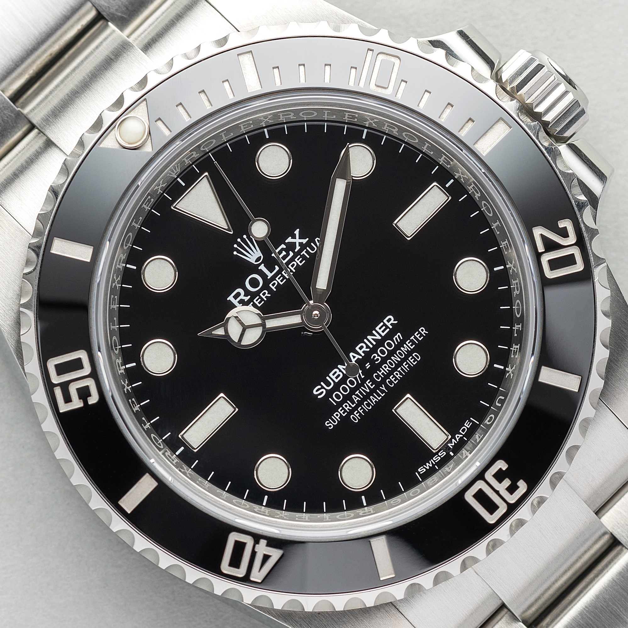 114060 Submariner No Date (2019 / full set from first owner / LC100 Germany)