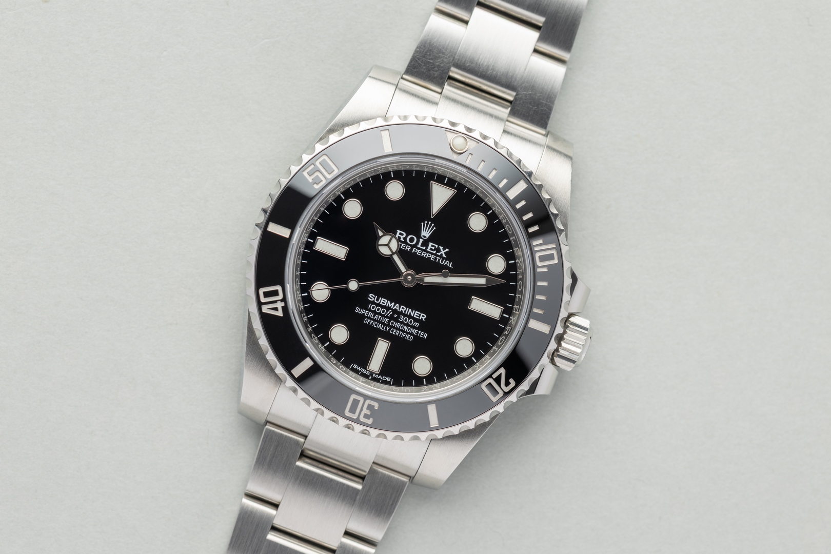 114060 Submariner No Date (2019 / full set from first owner / LC100 Germany) – Bild 5