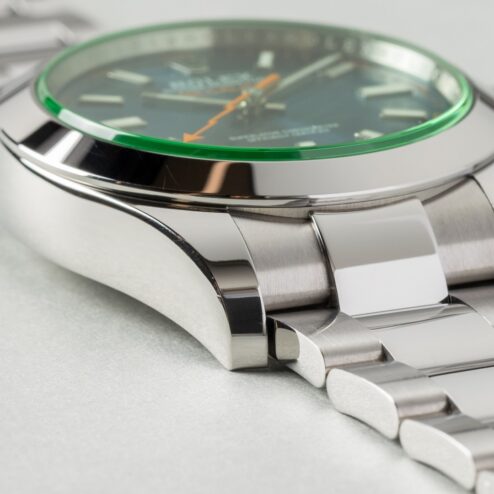 116400GV Milgauss (blue dial / 2019 full set / unpolished top) - Image 6