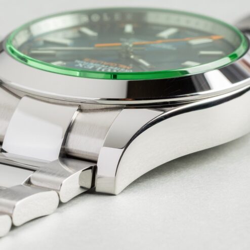 116400GV Milgauss (blue dial / 2019 full set / unpolished top) - Image 7