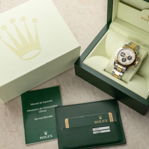 Alternative view of 116523 Daytona (V series 2009 / from Italy / racing dial)