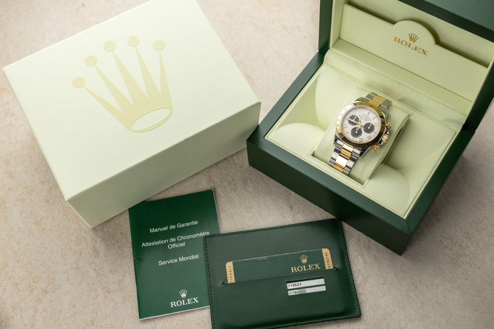 116523 Daytona (V series 2009 / from Italy / racing dial) – Bild 2