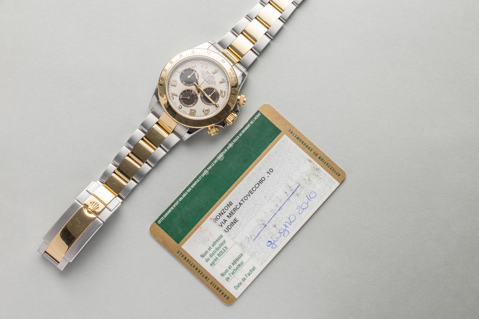 116523 Daytona (V series 2009 / from Italy / racing dial) – Bild 3