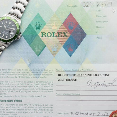 16610LV Submariner Date (Y series 2003 / unpolished / full set / Bertolli inlay) - Image 4