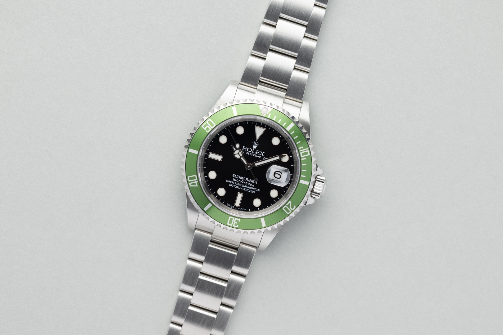 16610LV Submariner Date (Y series 2003 / unpolished / full set / Bertolli inlay) - Image 6