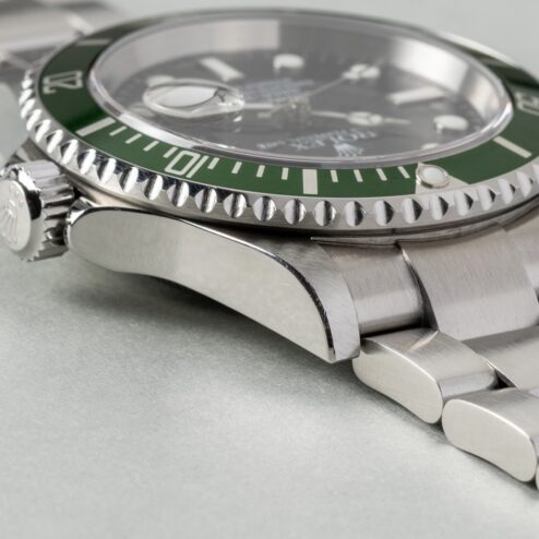 16610LV Submariner Date (F series / unpolished / Flat Four / wonderful full set) – Bild 10