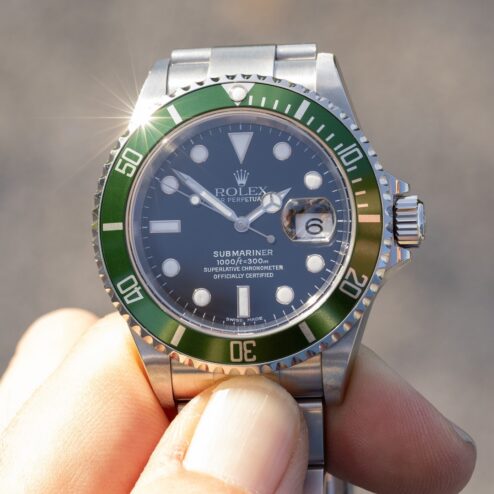16610LV Submariner Date (F series / unpolished / Flat Four / wonderful full set) – Bild 3