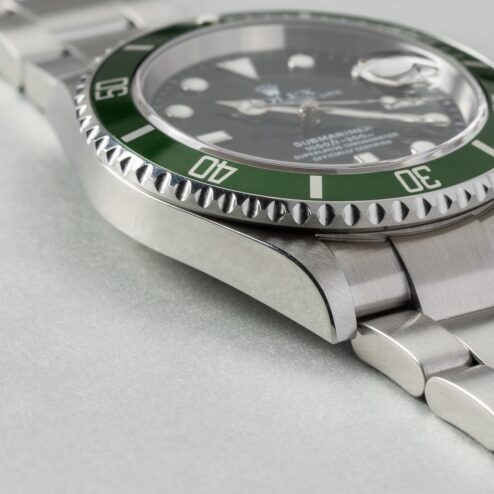 16610LV Submariner Date (F series / unpolished / Flat Four / wonderful full set) – Bild 8