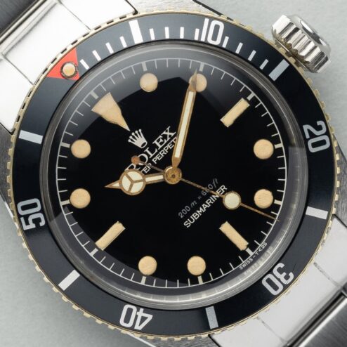 6538 Submariner No Date (Big Crown / Gilt dial / red triangle insert / from 1959)