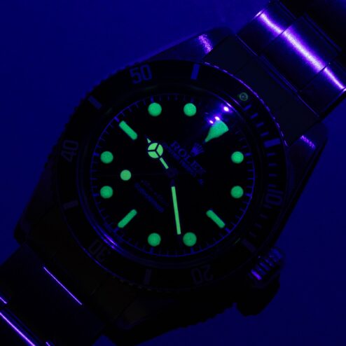 6538 Submariner No Date (Big Crown / Gilt dial / red triangle insert / from 1959) – Bild 11
