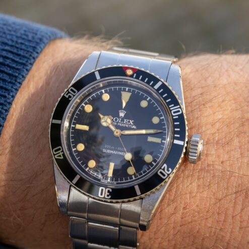6538 Submariner No Date (Big Crown / Gilt dial / red triangle insert / from 1959) – Bild 3