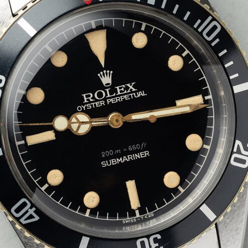 6538 Submariner No Date (Big Crown / Gilt dial / red triangle insert / from 1959) – Bild 6