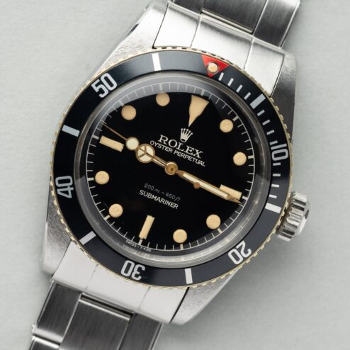 6538 Submariner No Date (Big Crown / Gilt dial / red triangle insert / from 1959) – Bild 7