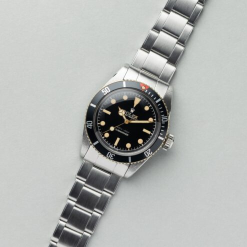 6538 Submariner No Date (Big Crown / Gilt dial / red triangle insert / from 1959) – Bild 9