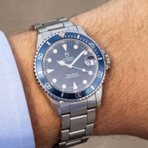 Alternative view of 75090 Submariner Date (blue dial / full set / top vintage)
